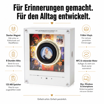 MagBox™ — Magnetische Musikbox
